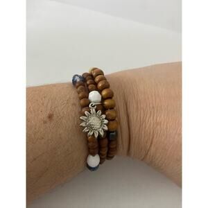 sunflower bracelet